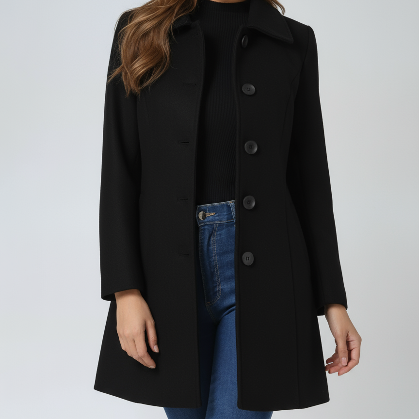 Sylvia | Women's Single Breasted Winter Trench Coat